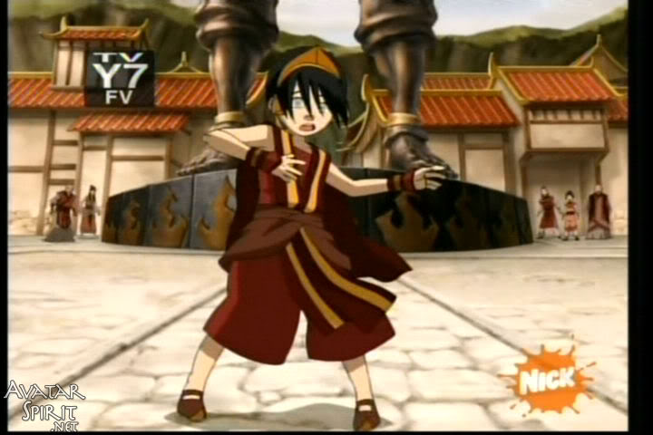 Fire Nation Toph from Avatar.